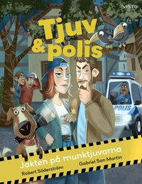 Omslag för Tjuv och polis : jakten på munktjuvarna