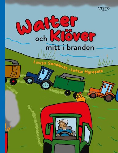 Walter och Klöver mitt i branden (inbunden)