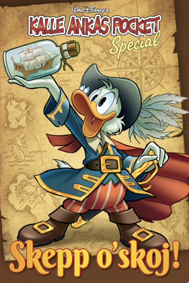 Kalle Ankas Pocket Special. Skepp o'skoj (inbunden)