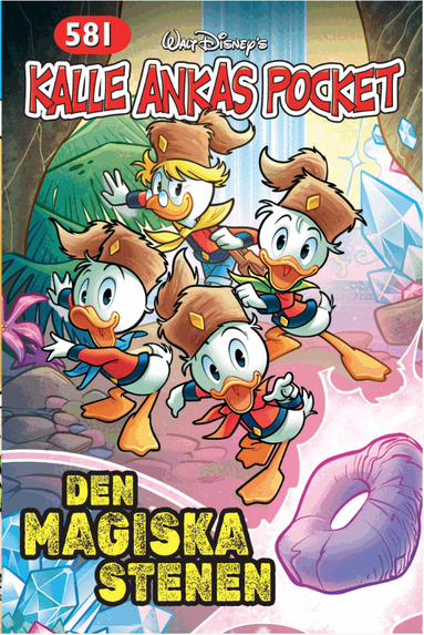 Kalle Ankas pocket 581. Den magiska stenen (inbunden)