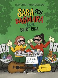 Omslag: Sara och Dagmara blir sjukt rika