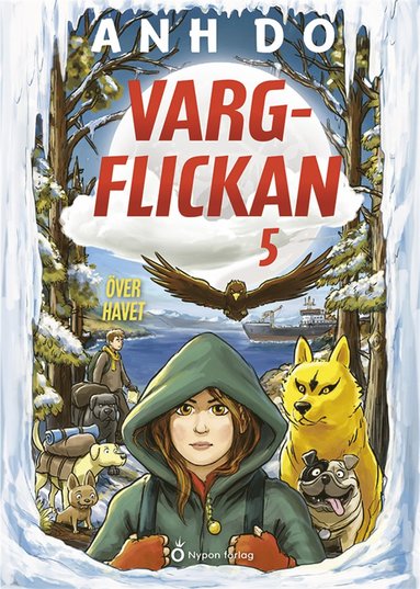 Vargflickan - �ver havet (inbunden)