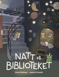 Omslag: Natt på biblioteket