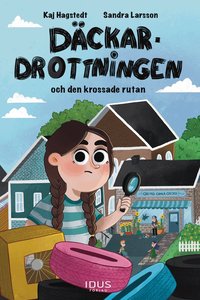 Omslag: Däckardrottningen och den krossade rutan