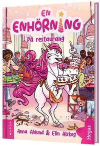Omslag: En enhörning på restaurang