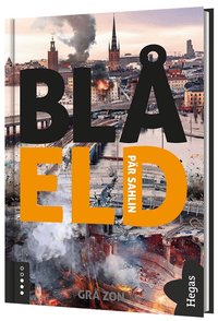Omslag: GRÅ ZON 3 - Blå eld
