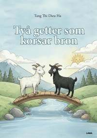 Omslag för Två getter som korsar bron