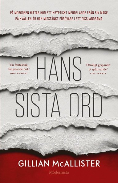 Hans sista ord (inbunden)