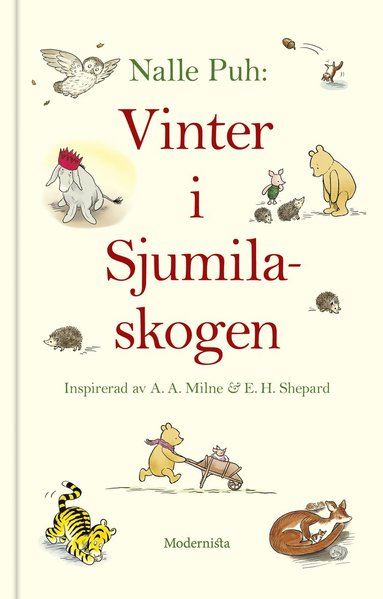 Nalle Puh : vinter i Sjumilaskogen (inbunden)