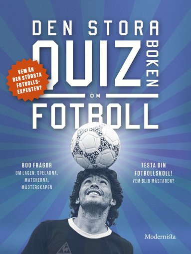 Den stora quizboken om fotboll (inbunden)
