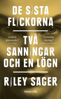 Omslag för De sista flickorna ; Två sanningar och en lögn