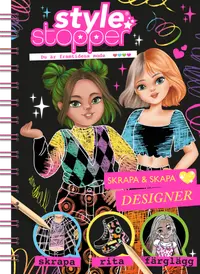 Omslag: Skrapa & skapa - Designer : Du är framtidens mode