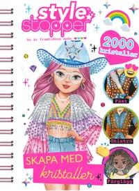 Omslag: Skapa med kristaller : Du är framtidens mode