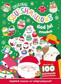Omslag för Squishmallows. God jul pysselbok