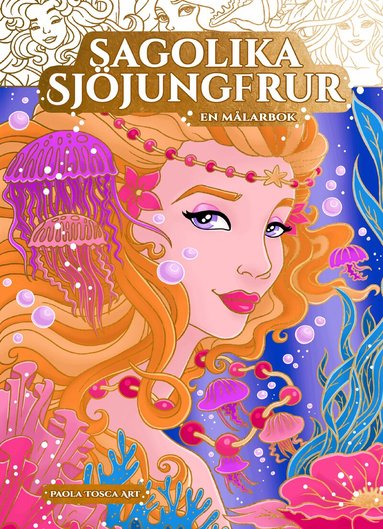 Sagolika sj�jungfrur : m�larbok (h�ftad)