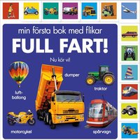 Omslag för Min första bok med flikar: Full fart