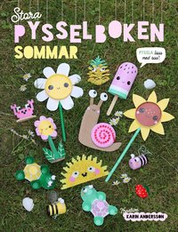 Omslag: Stora pysselboken - sommar