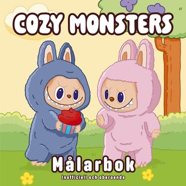Cozy monsters m�larbok (h�ftad)