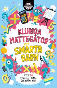 Omslag: Kluriga mattegåtor för smarta barn