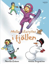 Omslag: Melles lillasyster i fjällen