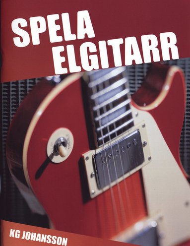 Spela elgitarr (kartonnage)