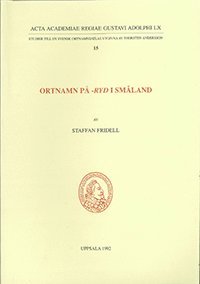 Ortnamn p -ryd i Smland (inbunden)