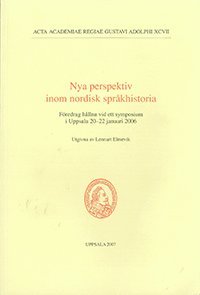 Nya perspektiv inom nordisk språkhistoria (inbunden)