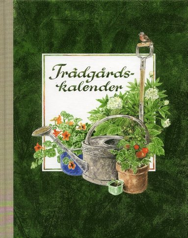 Trädgårdskalender (kartonnage)