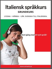 Italiensk språkkurs grundkurs (ljudbok)
