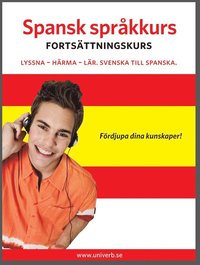 Spansk språkkurs fortsättningskurs (ljudbok)
