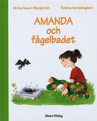 Omslag: Amanda och fågelbadet