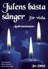Julens bästa sånger Andrastämmor Viola
