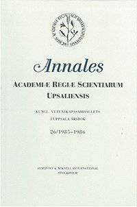Kungl. Vetenskapssamhllets i Uppsala rsbok 26/1985-1986 (hftad)
