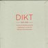 Dikt 1593-1939 : svensk och finlandssvensk lyrik i upplsning av svenska och finlandssvenska skdespelare