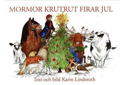 Mormor KrutRut firar jul (kartonnage)