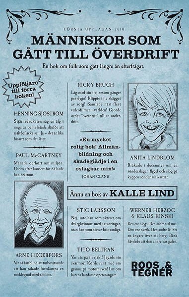 Människor som gått till överdrift (häftad)