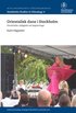 Orientalisk dans i Stockholm : femininiteter, mjligheter och begrnsningar