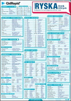 Ryska Ord & Uttryck - Snabbguide till ett grundlggande ordfrrd i ryska (inbunden)