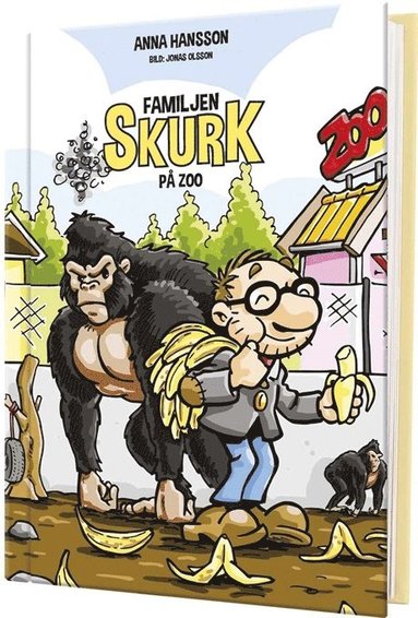 Familjen Skurk p zoo (inbunden)