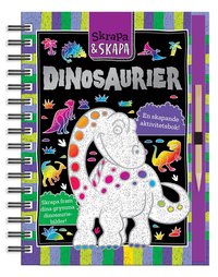 Omslag: Dinosaurier : en skapande aktivitetsbok