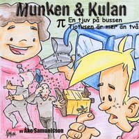 Omslag för Munken & Kulan PI. En tjuv på bussen ; Tiotusen är mer än två