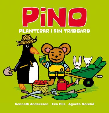 Pino planterar i sin trdgrd (pocket)