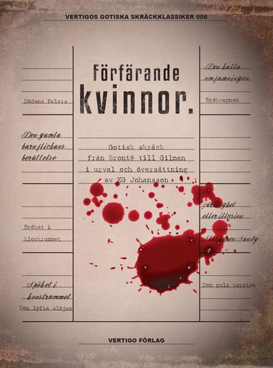 Frfrande kvinnor : gotisk skrck frn Bront till Gilman i urval och versttning av KG Johansson (hftad)