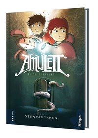 Omslag för Amulett. Stenväktaren