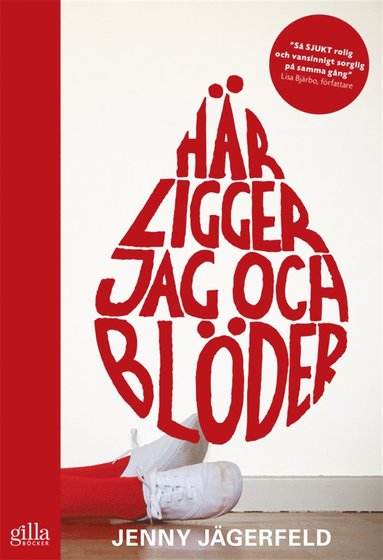 Hr ligger jag och blder (kartonnage)