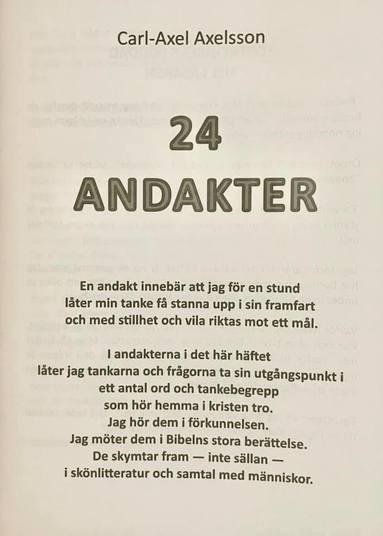 24 andakter (h�ftad)