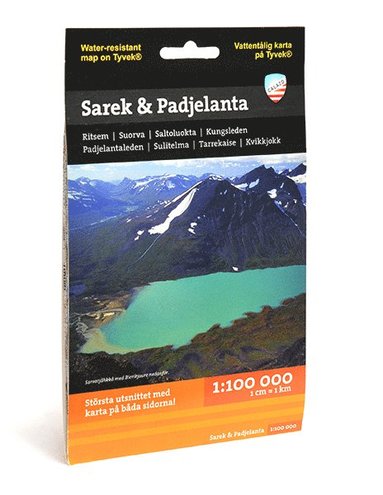 Sarek & Padjelanta 1:100.000 (pocket)