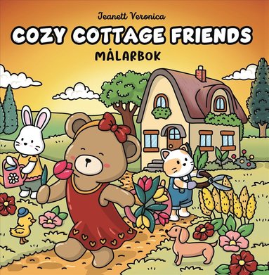 Cozy Cottage Friends : M�larbok (h�ftad)