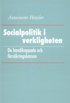 Socialpolitik i verkligheten: De handikappade och frskringskassan