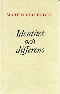 Identitet och differens (inbunden)